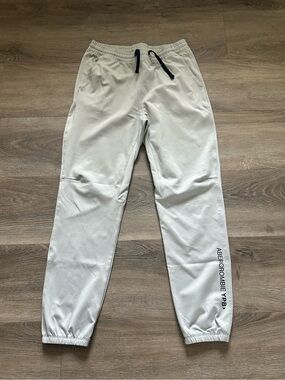 Abercrombie Big Kids Boys YPB Neocool
Logo Joggers Light Gray Sweatpants 15-16T